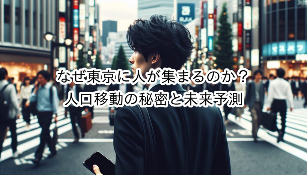 なぜ東京に人が集まるのか？人口移動の秘密と未来予測