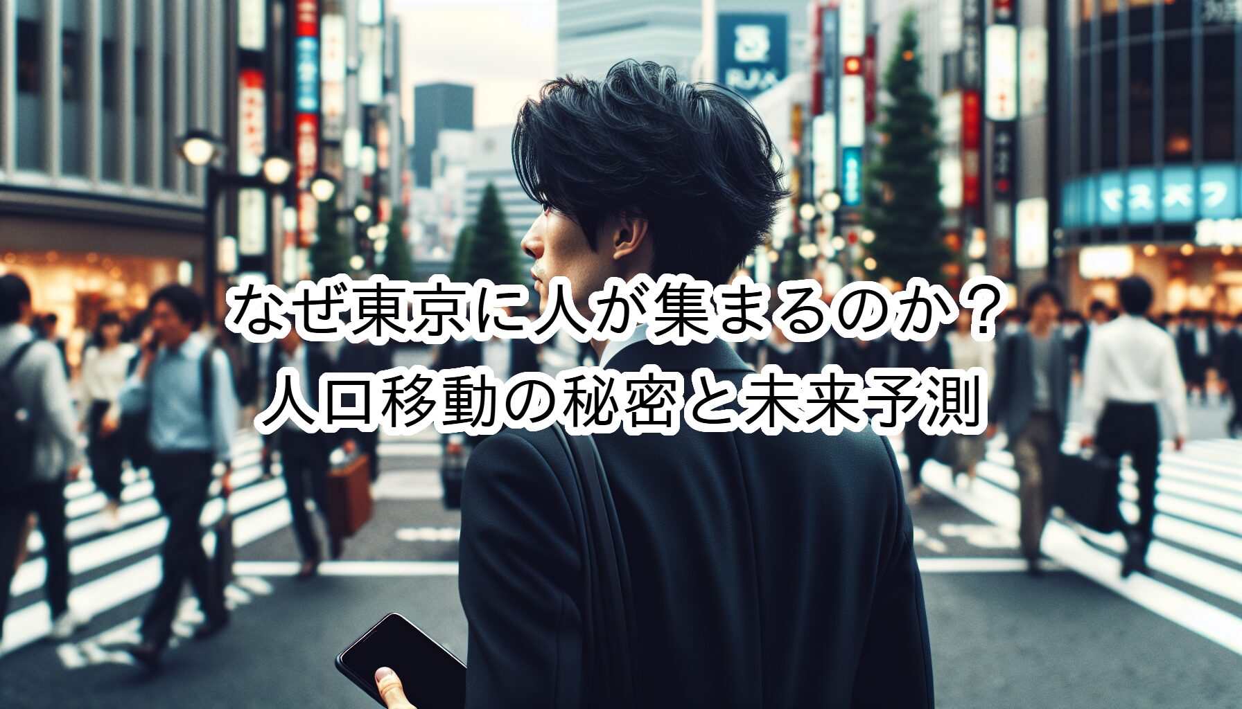 なぜ東京に人が集まるのか？人口移動の秘密と未来予測